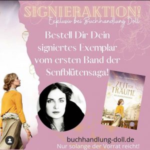 signierte Bücher "Die Selnfblütensaga"